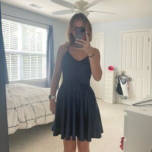 Windsor Navy Skater Dress